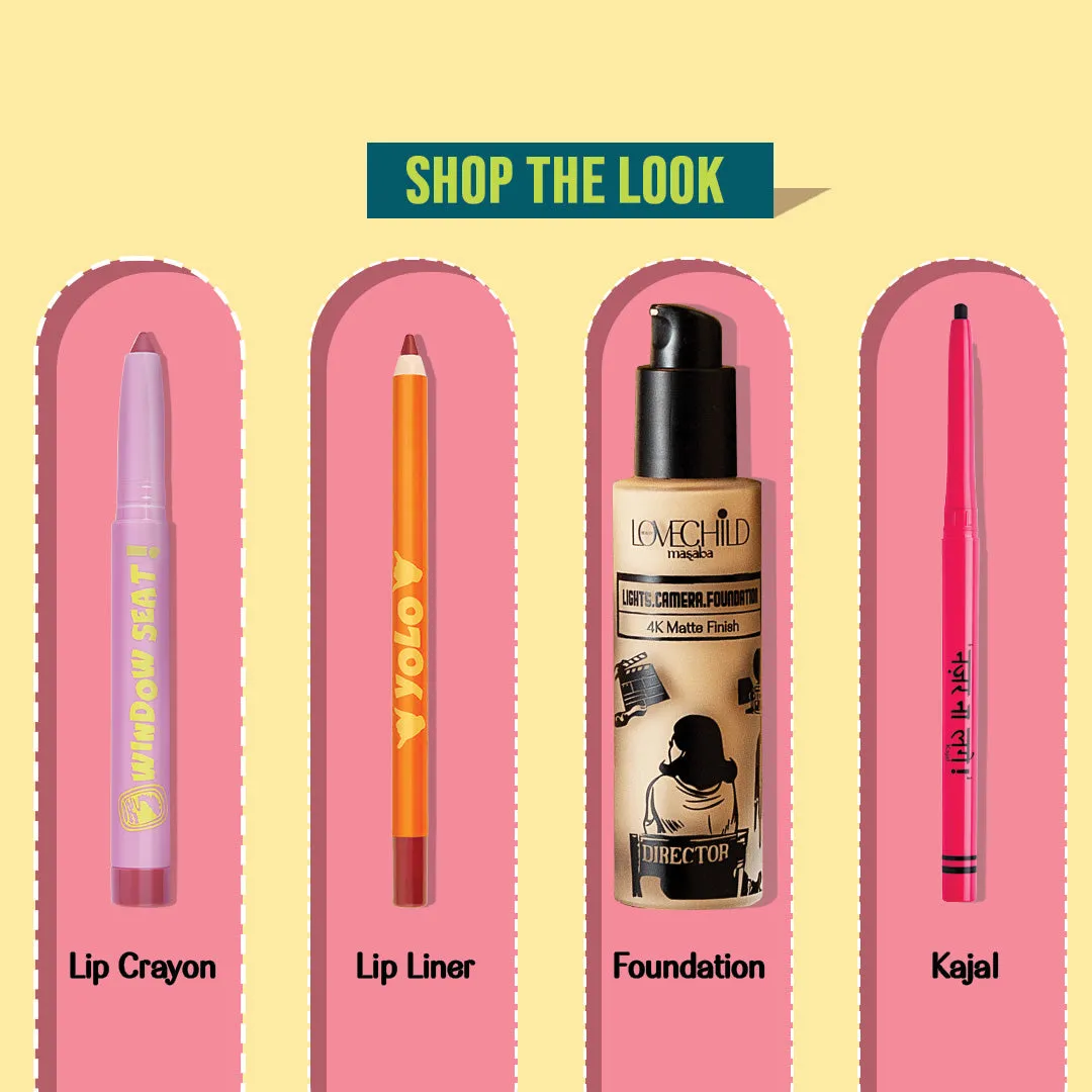 Jet Lag- Passport to Plump Lip Volumizing Matte Crayon  (Crimson) Transfer-proof