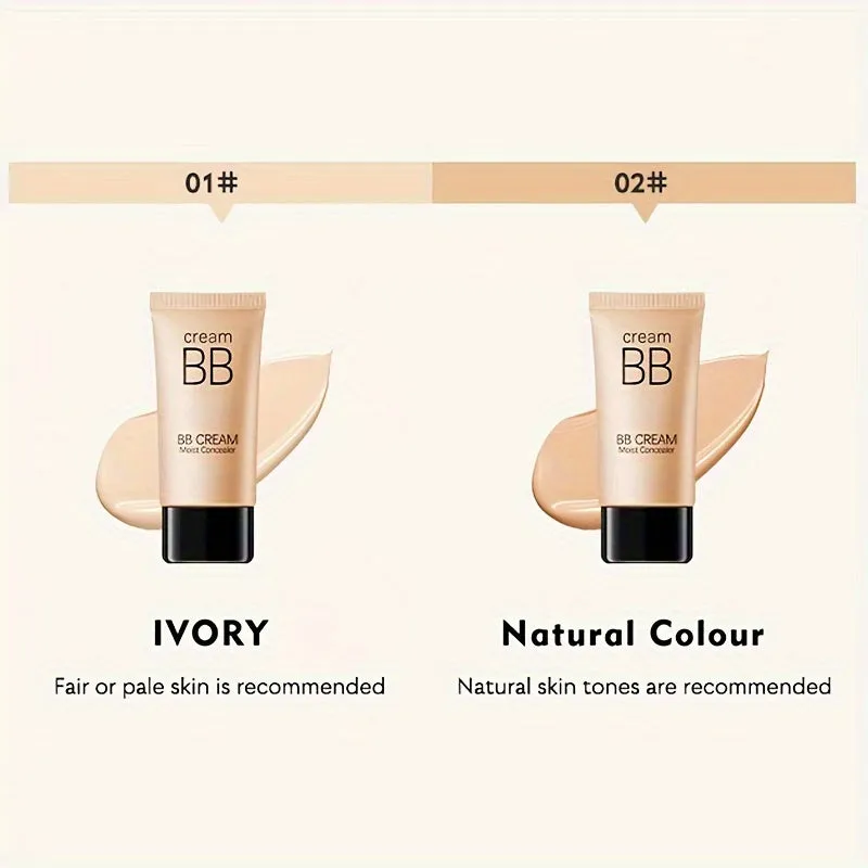 Nude Makeup Longlasting BB Cream Moisturizing Foundation - CC Cream